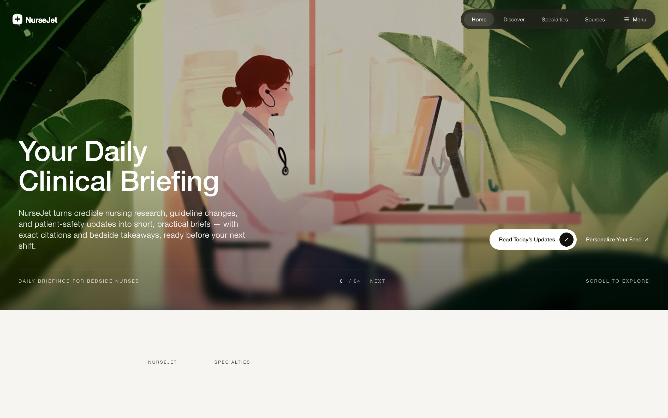 NurseJet screenshot